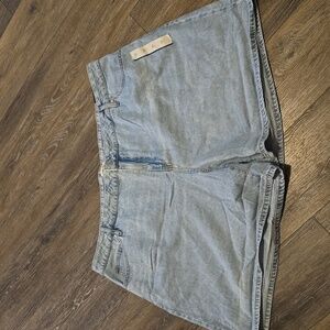 Ava & Viv Women's Size 26 High Rise Relaxed Fit Midi Shorts New w/ Tags!